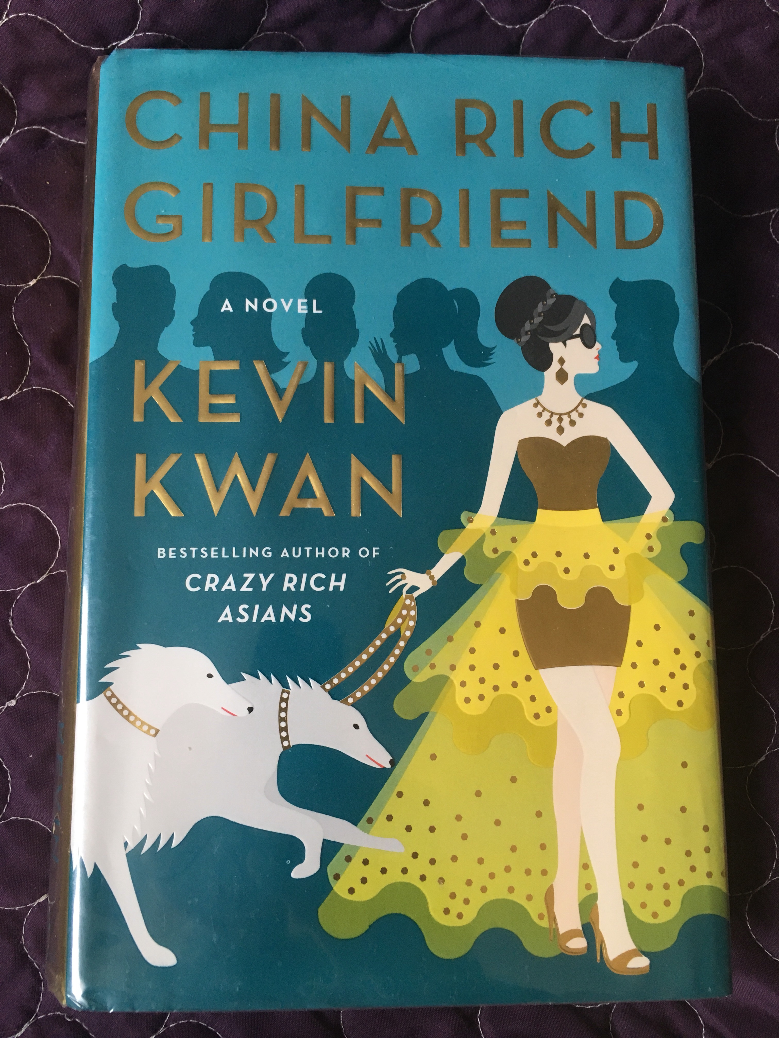 China rich girlfriend by Kevin Kwan book cover